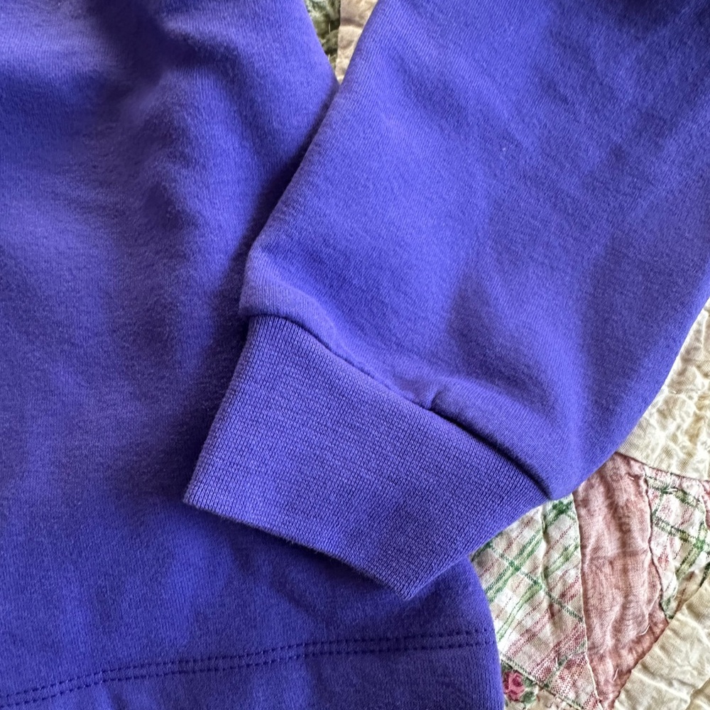 Mondetta Youth Fleece Hoodie in Purple size 10/12 Pants 14/16 - Picture 5 of 5